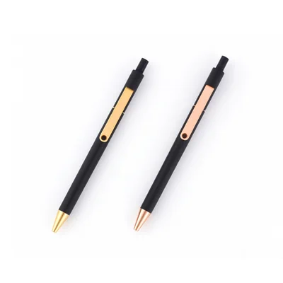 Silver Premium Dot-Clip Metal Pen