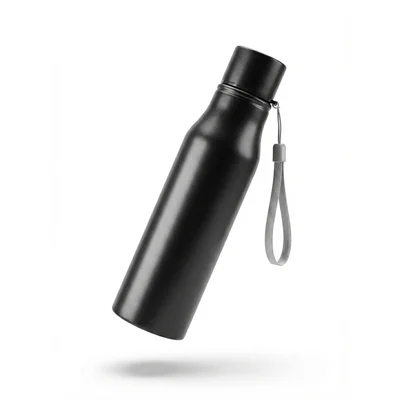 Black water bottle premium look for event gifting Chennai OMR