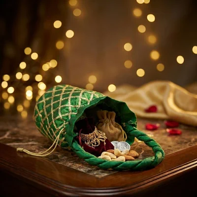 Potli bags for Return Gifts| Potli's for Wedding flavours Chennai omr